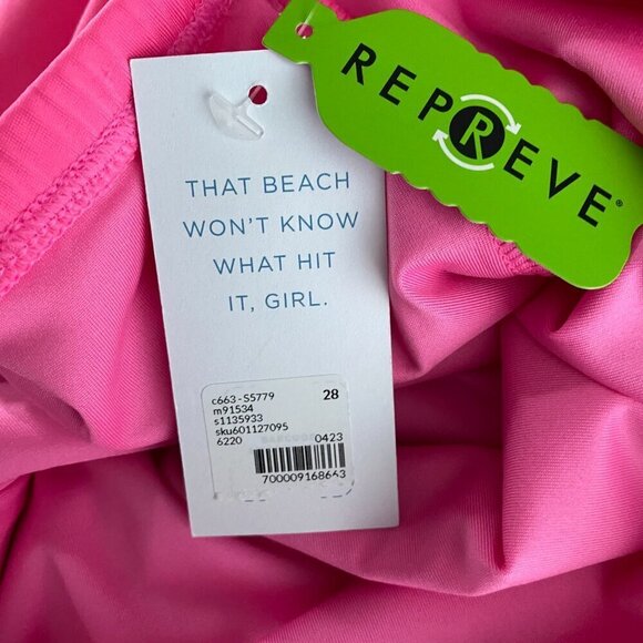 Cacique Swim Skirt Bottom Womens Size 28 Pink Nylon Spandex NWT SW-1865 - Picture 8 of 10